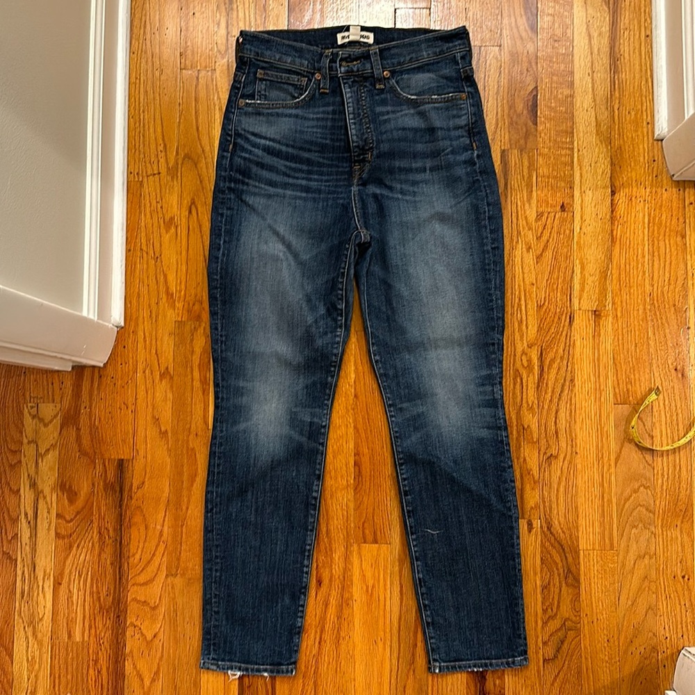 Madewell Rivet and Thread jeans